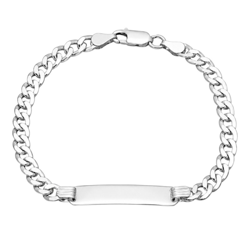 ESCLAVA PLATA DE LEY UNISEX PARA GRABAR
