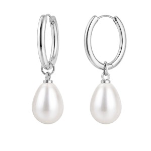 PENDIENTES ARO CON PERLA DESMONTABLE