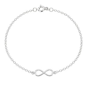 PULSERA INFINITO PLATA DE LEY