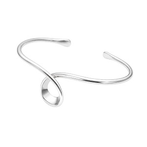 PULSERA BRAZALETE NUDO PLATA DE LEY