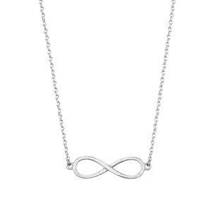 COLLAR GARGANTILLA INFINITO PLATA DE LEY 925