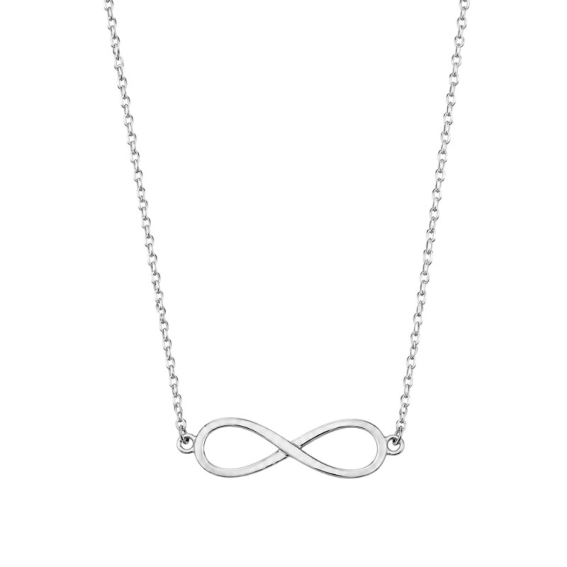 COLLAR GARGANTILLA INFINITO PLATA DE LEY 925