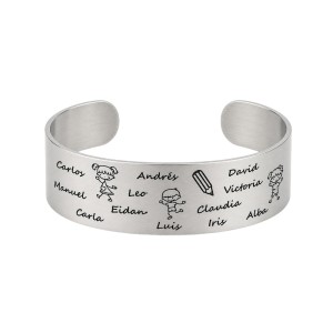 PULSERA PERSONALIZADA PARA PROFESORAS ACERO