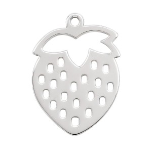 COLGANTE FRESA PLATA 925