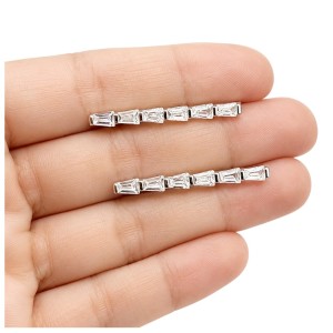 PENDIENTES TREPADORES PLATA DE 1ª LEY