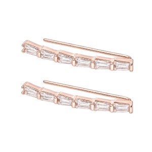PENDIENTES TREPADORES PLATA DE 1ª LEY