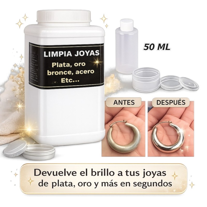 LÍQUIDO LIMPIADOR DE JOYAS PROFESIONAL