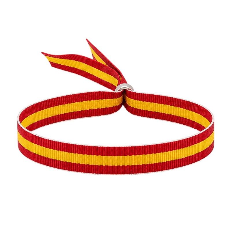 PULSERA BANDERA ESPAÑA O REPUBLICANA (Lote de 2 unidades)