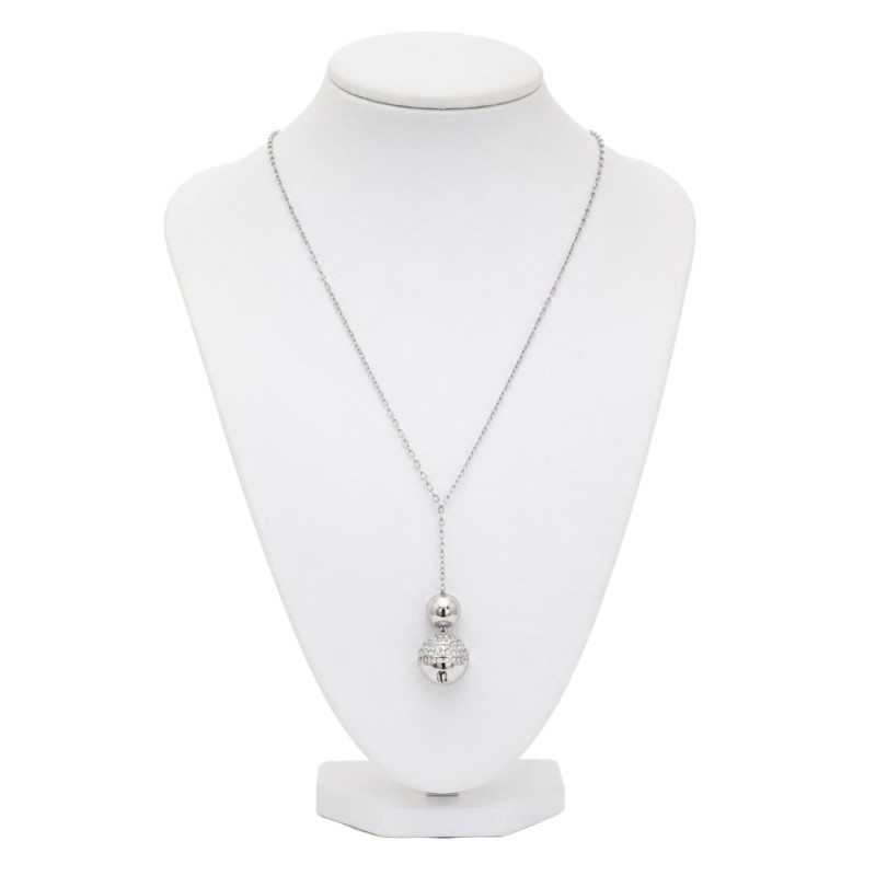 COLLAR LARGO PLATA DE 1ª LEY