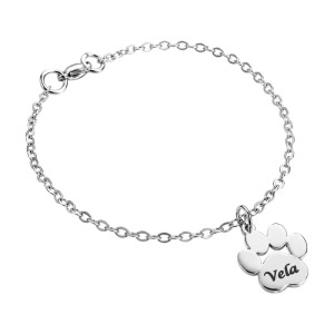 PULSERA HUELLA MASCOTA PERSONALIZADA