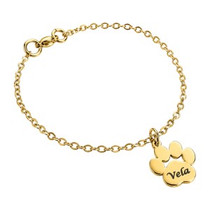 PULSERA HUELLA MASCOTA PERSONALIZADA