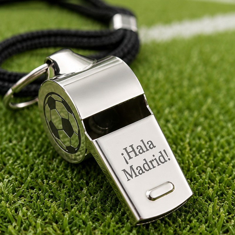 SILBATO ÁRBITRO PERSONALIZADO ACERO