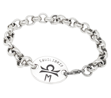 PULSERA ZAMAK CON CHAPA PERSONALIZADA