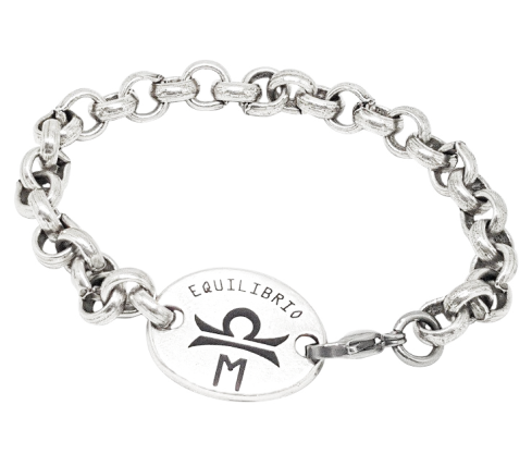 PULSERA ZAMAK CON CHAPA PERSONALIZADA