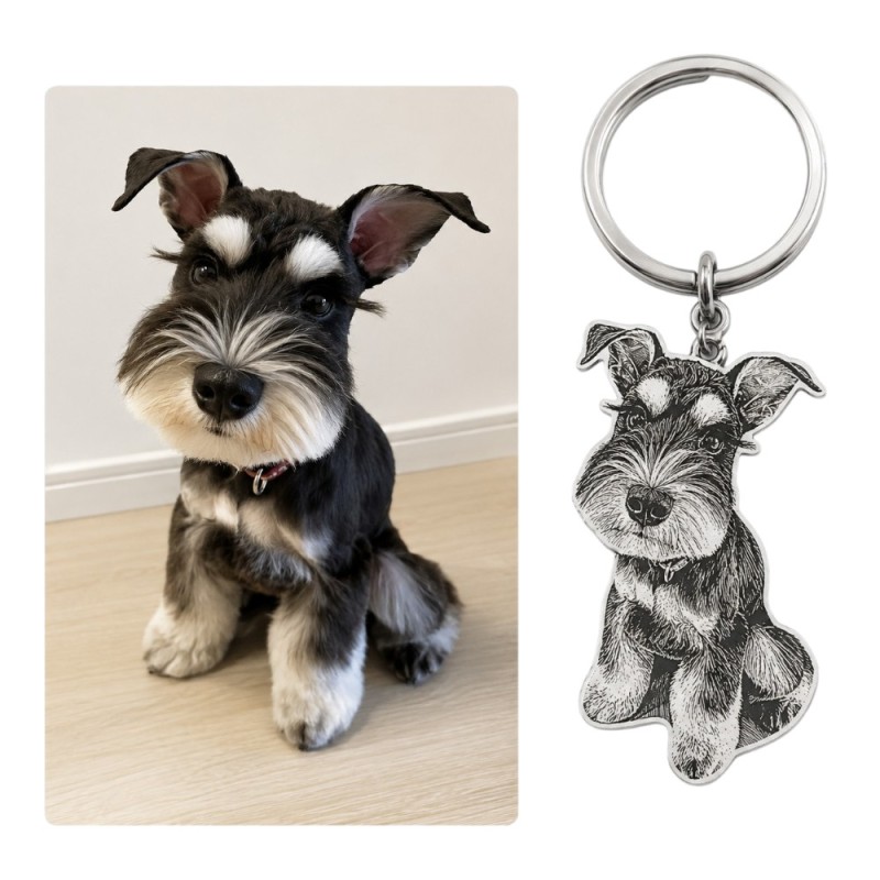 COLGANTE ó LLAVERO MASCOTAS PERSONALIZADO, BAJO PEDIDO