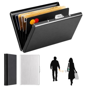 tarjetero con bloqueo RFID