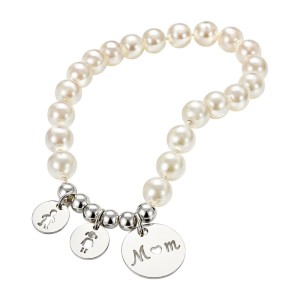PULSERA PERLAS MAMÁ CON NIÑOS Y NIÑAS