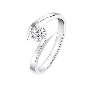 ANILLO DE COMPROMISO CON CIRCONITA