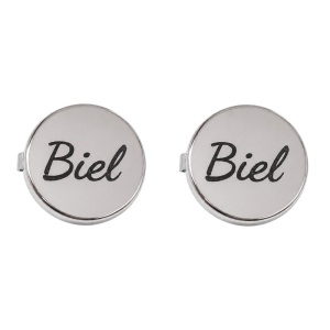 cubrebotones personalizados grabado negro