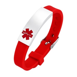 ESCLAVA ALERTA MÉDICA ROJA
