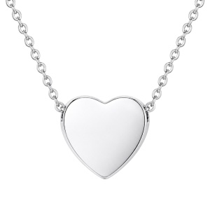 colgante corazón acero personalizado urna para cenizas