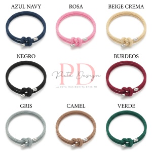 Dos pulseras para parejas | con imán y personalizadas