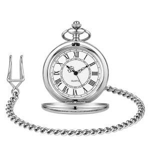 RELOJ DE BOLSILLO PERSONALIZABLE NÚMEROS ROMANOS