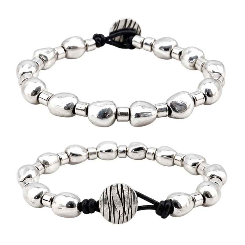 PULSERA ESTILO UNO DE 50 PIEZAS IRREGULARES