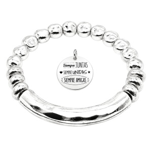 PULSERA PERSONALIZADA ZAMAK TUBO