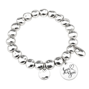 PULSERA ZAMAK CON CHAPA PERSONALIZADA