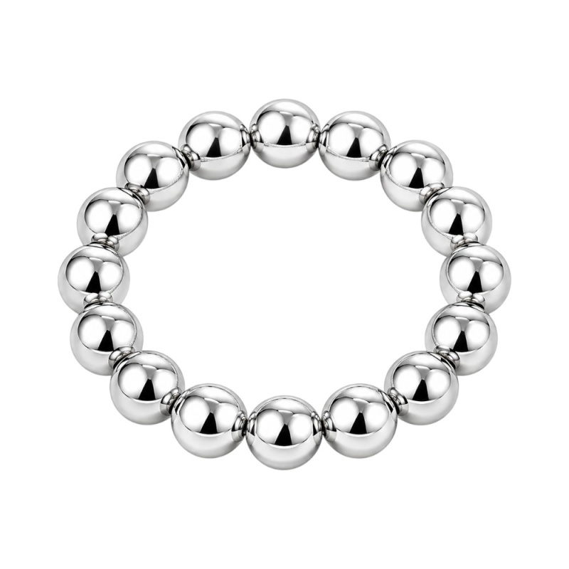 ANILLO BOLAS PLATA DE 1ª LEY, ELÁSTICO
