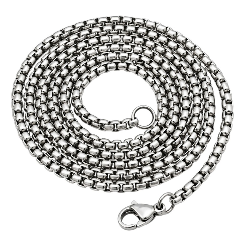 CORDÓN ROLO FINO ACERO INOX