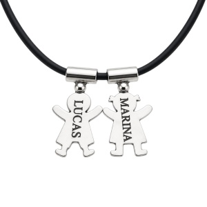 COLLAR PERSONALIZADO CON NIÑOS PARA GRABAR