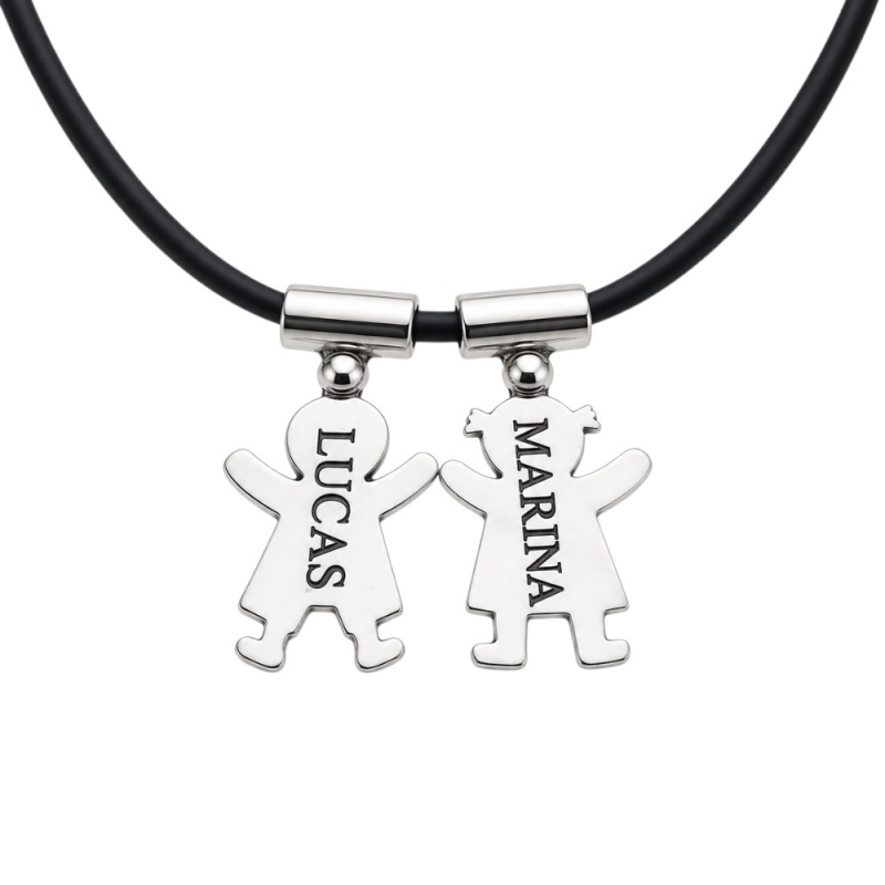 COLLAR PERSONALIZADO CON NIÑOS PARA GRABAR