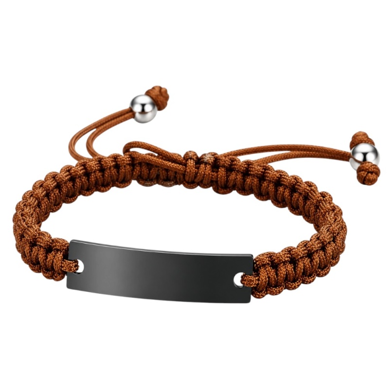 ESCLAVA MACRAMÉ CHAPA NEGRA