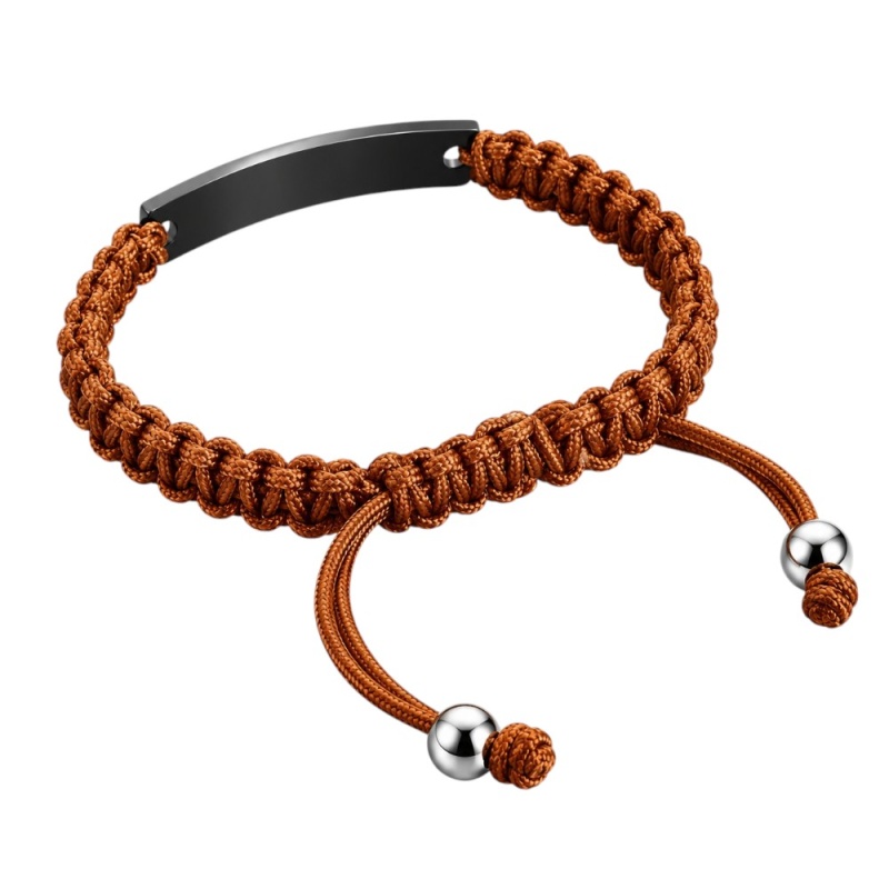 ESCLAVA MACRAMÉ CHAPA NEGRA