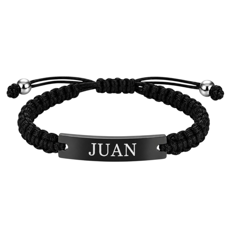 ESCLAVA MACRAMÉ CHAPA NEGRA