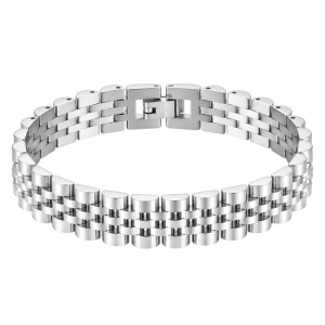 pulsera malla flexible acero