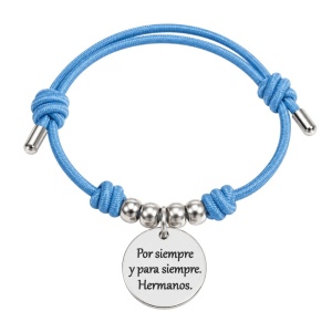 PULSERA PERSONALIZADA CORDÓN ELÁSTICO VARIOS COLORES