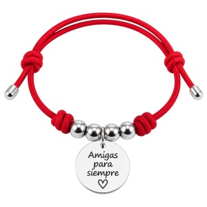 PULSERA PERSONALIZADA CORDÓN ELÁSTICO VARIOS COLORES
