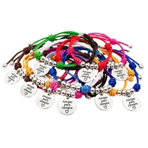 pulseras baratas para damas de honor personalizadas colores