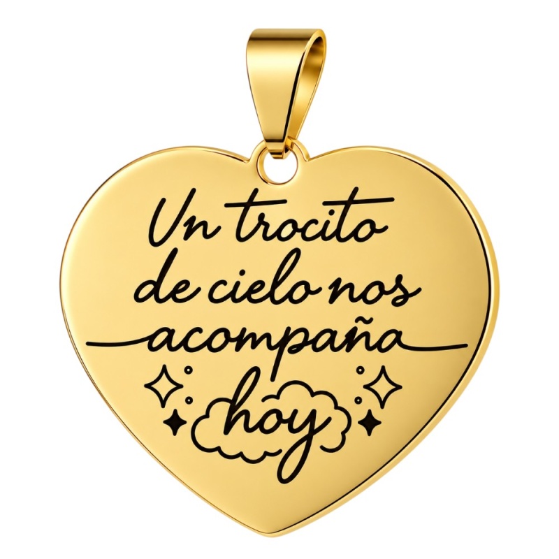 MEDALLA CORAZÓN PARA RAMO DE NOVIA CON FOTO