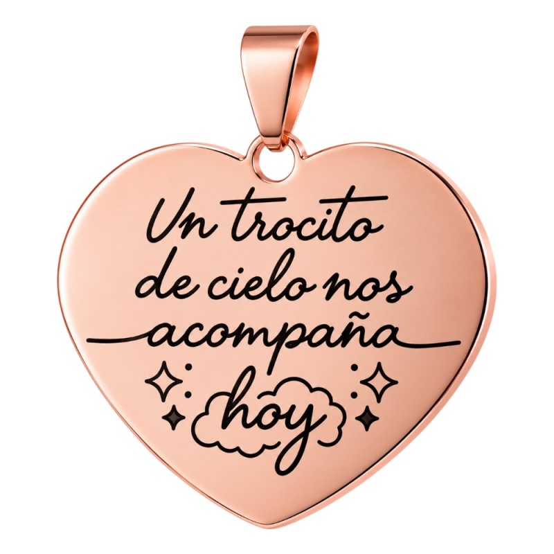 MEDALLA CORAZÓN PARA RAMO DE NOVIA CON FOTO