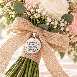 CINTA DE YUTE PARA RAMO DE NOVIA