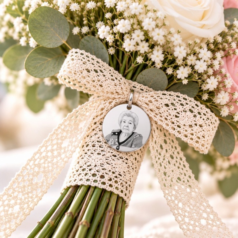 CINTA DE PUNTILLA PARA RAMO DE NOVIA