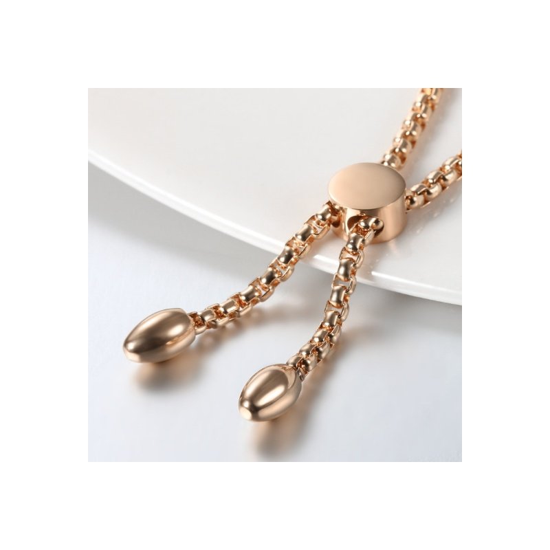 PULSERA AJUSTABLE ACERO CON CORAZÓN PARA GRABAR EN 3 COLORES