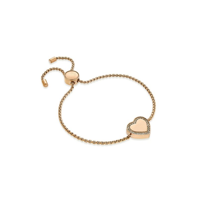 PULSERA CORAZÓN STRASS PARA GRABAR, EN TRES COLORES