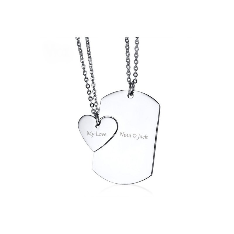 COLGANTES ENCAJABLES PARA PAREJAS