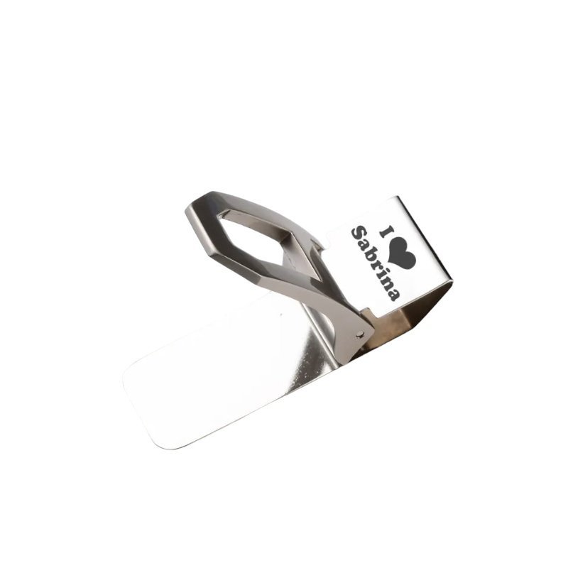 CLIP SUJETA BILLETES PERSONALIZADO DISEÑO