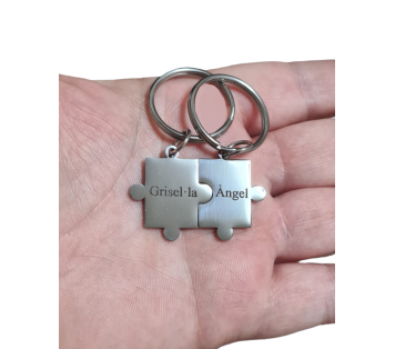 LLAVEROS PUZZLE PERSONALIZADOS (2 UNIDADES)